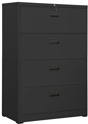 aktenschrank,büroschrank,werkstattschrank,Aktenschrank Anthrazit 90x46x134 cm StahlGeeignet für Arbeitszimmer, Wohnzimmer, Büro
