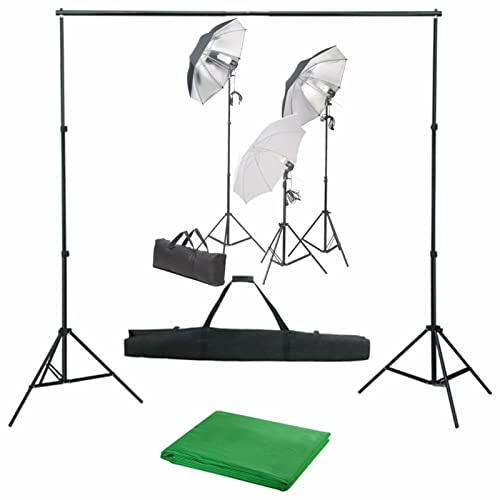 ShGaxin Kit de studio photo avec set de lumières et toile de fond, fonds de Noël, fond photographie, accessoires photographiques, studio photo, kit photographie studio,