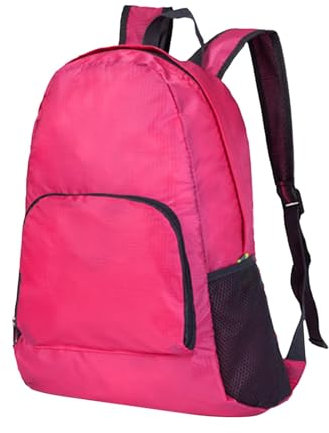 Zusammenklappbarer Rucksack, leichter faltbarer Rucksack,Wasserabweisender Rucksack-Tagesrucksack - Kleine Rucksäcke für Reisen, Camping, Wandern, Outdoor-Sport, Camping-Tagesrucksack für Männer und F
