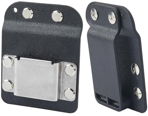 CALFOVERA Universal Tape Measure Clip​ for Tool Belt Low Profile Holster Quick Grab or Hang Tape Measure Holder Belt Clip for Impact Driver Nailer Cordless Tool High Altitude Work