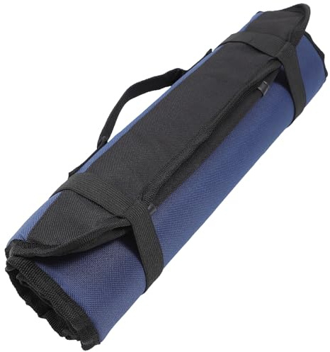 Housoutil Sacoche de Chef en Tissu Oxford 22 Emplacements pour Couteaux Étui de Transport Portable Grand Format Léger et Solide Paquet à Roulettes Multifonction la Cuisine