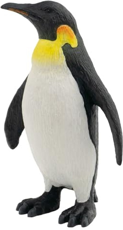 Bullyland Kaiserpinguin Spielzeug Figur, 9,2 cm, ab 3 Jahren | Sammelfigur, Spielfigur, Dekoration und kleines Geschenk, Spielfigur für Kinder und Sammler