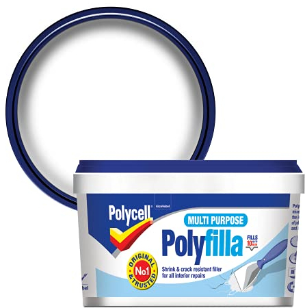 Polycell PLCMPPR600GS Multi Purpose Polyfilla Ready Mixed, 600 g, Off-white