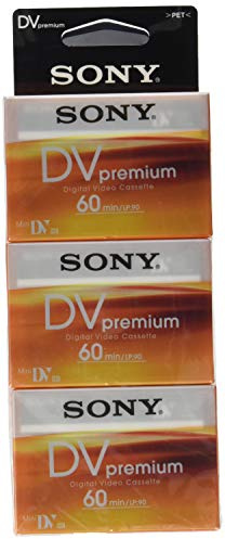 Sony 5DVM-60 PR Mini-DV Videokassetten (60 min) 5er Pack