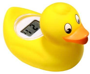 TensCare Digi Duckling Digitales Wasserthermometer und Badespielzeug, 1 Stück (1er Pack)