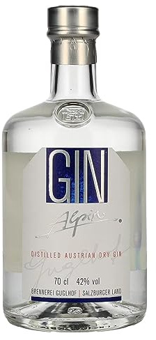 Guglhof Alpin Distilled Austrian Dry Gin (1 x 0.7 l)
