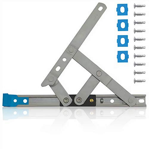 Versa 12 (300mm) Retrofit UPVC Window Friction Stay Hinges Top Hung/Side Hung (One Pair)