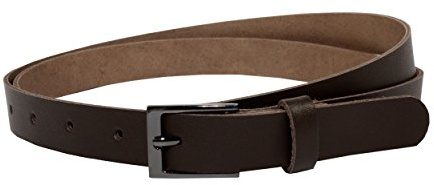 Vascavi Ledergürtel echt Leder, Made in Germany, 2 cm breit und ca. 0.25 cm stark, Gürtel, Hüftgürtel, Jeansgürtel