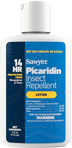 Sawyer Products SP5642 20% Picaridin Insect Repellent, Lotion, 4-Ounce, Twin Pack,White