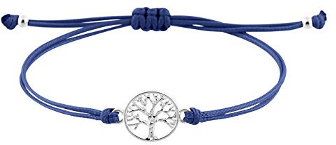 StarAppeal Lebensbaum Freundschafts Armband, Lebensbaum Armband mit Perlen in Silber und Gold, Größenverstellbar, Mädchen, Damen Armband, Handmade