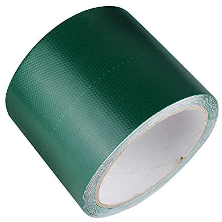 DIYARTS Bande de Réparation de Bâche Ruban Adhésif en Tissu Imperméable à Pluie pour Auvent Ruban de Réparation en Linoléum pour Auvent Extérieur Bande étanche (5m)