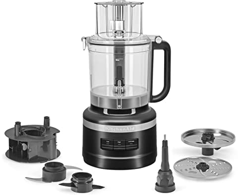 KitchenAid 13-Cup Food Processor, Black Matte