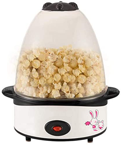 ksamwjf popcorn maker Retro Popcorn Machine Home Mini Popcorn Machine 500w White