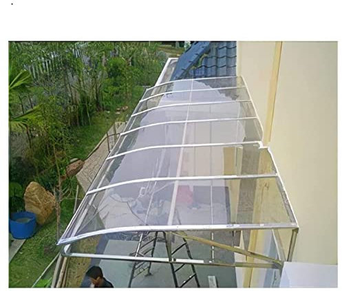 Foglio di plastica acrilica trasparente foglio di plastica in policarbonato, copertura per serre ignifughe termoisolanti trasparenti, pannello per illuminazione diurna da giardino per serre da