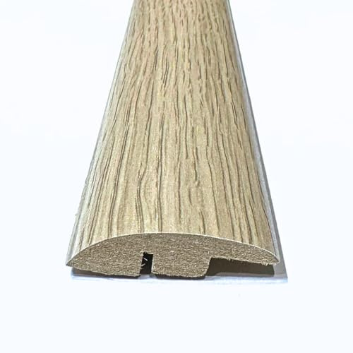 Hawaii Oak Laminate & Wood Flooring Section Transition Bar MDF Threshold Strip Ramp Edge Profile Door Trim Moulding Oak (1, 2400mm (7ft 9))