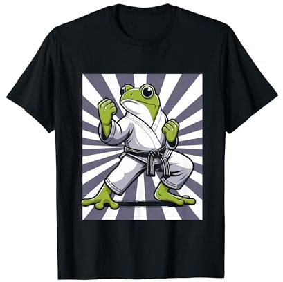 Karate Frosch Kampfsport T-Shirt