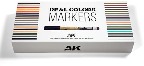 Ak Interactive - Special Box 34 Real Colors Markers