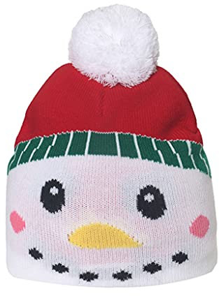 CVZQTE Neue Jahr Gestrickte Schneemann Party Erwachsene Kinder Weihnachten Dekorationen Für Weihnachten Santa Geschenke Winter Warme Mützen
