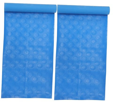 CIYODO 2stücke Schwimmbadleitermatte rutschfest Poolleiterpolster PVC Schwimmbeckenmatte Antirutsch Poolzubehör Poolstufenmatte Leiterstufenmatte