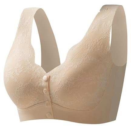 Unterhemden & BH-Hemden FüR Damen Damen BH Tiefem V-Ausschnitt Nahtloser BH Ohne Bügel Push Up BH Bralette Soft Bequem BH Bügellos Bustier Für Alltag Yoga Fitness Valentinstaggeschenk
