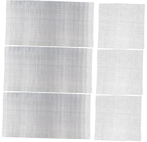 POPETPOP 50piezas Mats De Drenaje para Macetas De Almohadillas De Malla Transpirables para Bonsáis y Plantas Previene Fugas De Tierra Jardinería