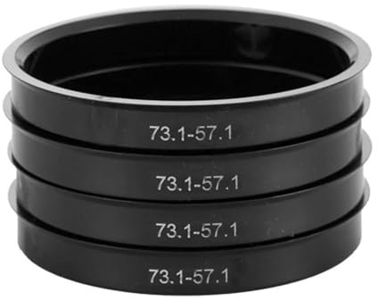 UYCHYTQR Auto-Rad-Distanzstück-Mittenzapfen-Zentrierringe 73,1 Mm Bis 57,1 Mm Distanzscheiben-Nabenring Für VW Für Golf Mk4 1997–2005