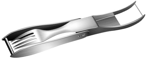 Sharplace Forchetta per Affettare L'anguria 2 in 1, Forchetta per Tagliare per Picnic