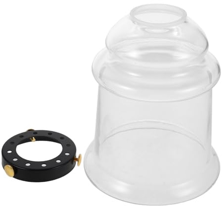 PRETYZOOM Abat-jour Verre Cloche Pour Suspension Rechange Pour Lampes De Table Et Appliques Vintage