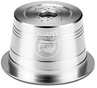 Capsules de café gousses rechargeables capsules de café réutilisables en acier inoxydable avec pinceau à cuillère pour machines expresso k-fee aldi expressi coffital tchibo