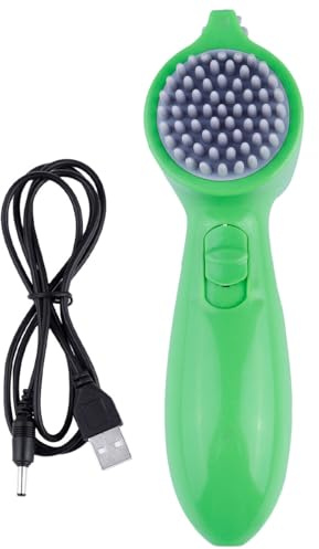 NOLITOY Rodillo de Cintura Eléctrico en Oficina Viaje Alivio de Color Aleatorio y Herramienta de Masaje de Cabeza Silicona y Abs para Relajación Profunda