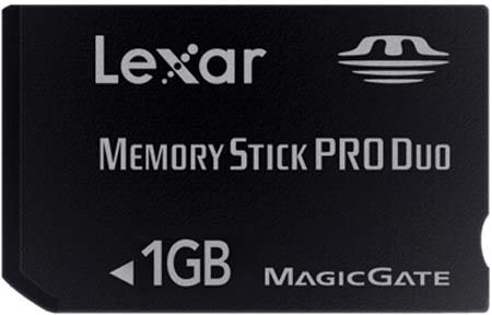 Memory Stick Pro DUO1GB 40X Speed for Gaming (Retail Package) MSDP1GB-40-658