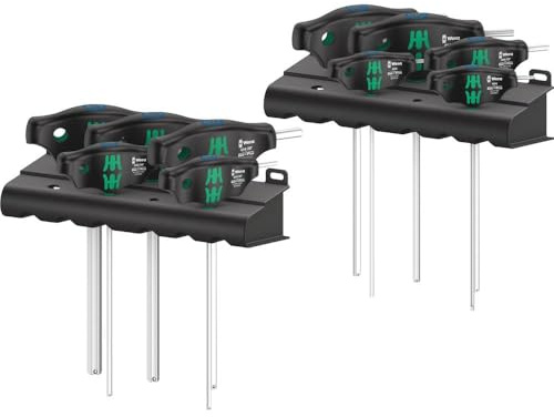 Wera 05023451001 454/10 HF Set Imperial 1, Quergriff-Schraubendrehersatz, zöllig, 10-teilig