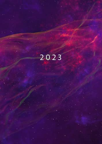 2025: A4 Wochenplaner mit Zeiteinteilung | Terminkalender mit Stunden 5 - 23h Tag | 1 Woche auf 2 Seiten mit Zeit | Kalenderbuch Planer Organizer ... Buchkalender Jahresplaner | Soft-Cover Nebula