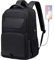 BJIAX 35 litros Resistente Al Agua Mochila para laptop, Backpack Portatil Mochila Hombre Impermeable 15.6 Pulgadas con Puerto de Carga USB, Antirrobo para Trabajo Diario, Viaje, Escuela - Negro