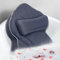 Poemland Cuscino extra spesso grande per vasca da bagno con collo, schiena, supporto testa per vasca da bagno, spa, immersione (grigio, extra grande)