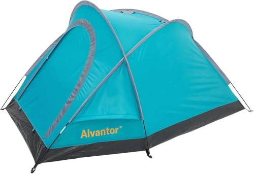 Alvantor® Camping Tent 2 Person Backpacking Tent Ultralight Portable Double Layers Waterproof Outdoor Camping Hiking Easy Setup