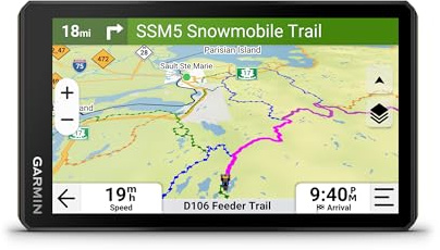 Garmin Tread® 2, Powersport Navigator, 6 Glove-Friendly Display, Built for Extreme Weather, Preloaded Mapping, Snowmobile Trails for U.S. and Canada