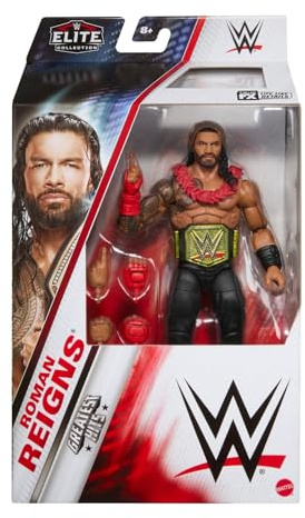 WWE Roman Reigns Elite Greatest Hits 8 Leksaksbrottning actionfigur