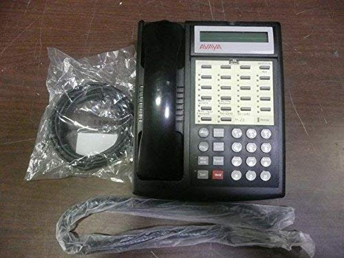 Avaya Lucent Euro Series 1 Black 18 Button Speaker Display Phone