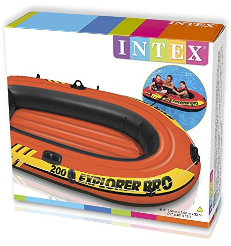 Barco hinchable Explorer 200, 196 x 102 cm, Intex 58356 x 01731
