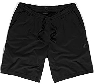 JP 1880 Pantaloni Da Pigiama Corti, Pantalone del pigiama Uomo, Nero, 3XL