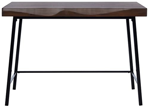 SAFAVIEH Home Collection Bernhart Walnut/Black Desk