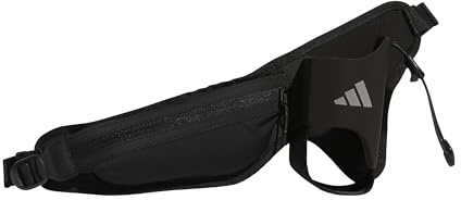 adidas Unisex Running Bottle Bag, Black, One Size