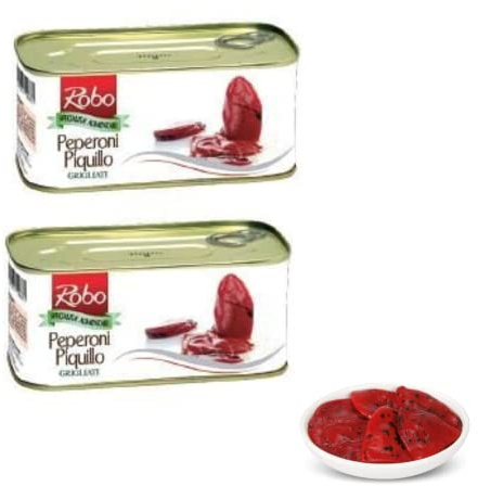 Lot de 2 laits de 660 g de poivrons grillés rime choix idéal pour apéritifs intemporels et poivrons frais et pouls