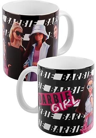 Barbie Tasse -Barbie Girl - Kaffeetasse Becher Kaffeebecher aus Porzellan 320 ml
