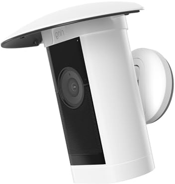 TIUIHU Kamera Regenschutz für Rin g Stick Up Cam Pro - Outdoor Camera Abdeckung Sonnenschutz Kamera Zubehör