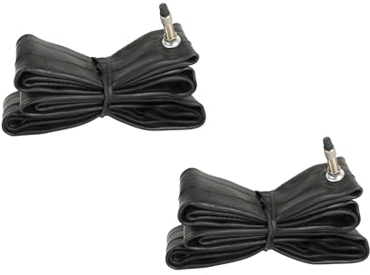 2X Fahrradschlauch 26 x 1,75 Zoll, 47-559 Schlauch Dunlop Ventil 40mm, Innenschlauch Mountainbike MTB