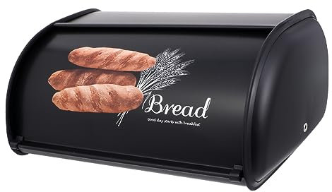 Milisten 1Stk Brot-Box Brotkasten aus Metall Croissants brotkasten lagercontainer vorratsbehälter brötchenkorb Bäckerei-Boxen strapazierfähiger Aufbewahrungskoffer Jahrgang