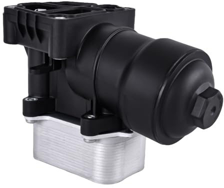 Alloggiamento filtro olio, tappo radiatore olio, filtro olio, radiatore olio di ricambio per A1 A3 A4 Q3 TT 1.6 2.0 TDI Golf VI Leon accessori auto codice 03L115389C 03L115389B 03P115389