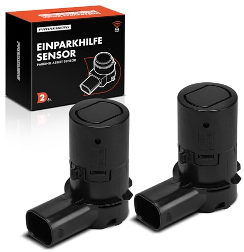 Frankberg 2x Parksensor PDC Sensor Vorne Hinten 3-Polig 1BG52RXFAA | Kompatibel mit P.a.s.s.a.t Variant 3B5, New Beetle 1C1 9C1, A.l.h.a.m.b.r.a 7V8 7V9, A8 4E2 4E8, O.c.t.a.v.i.a II 1Z3